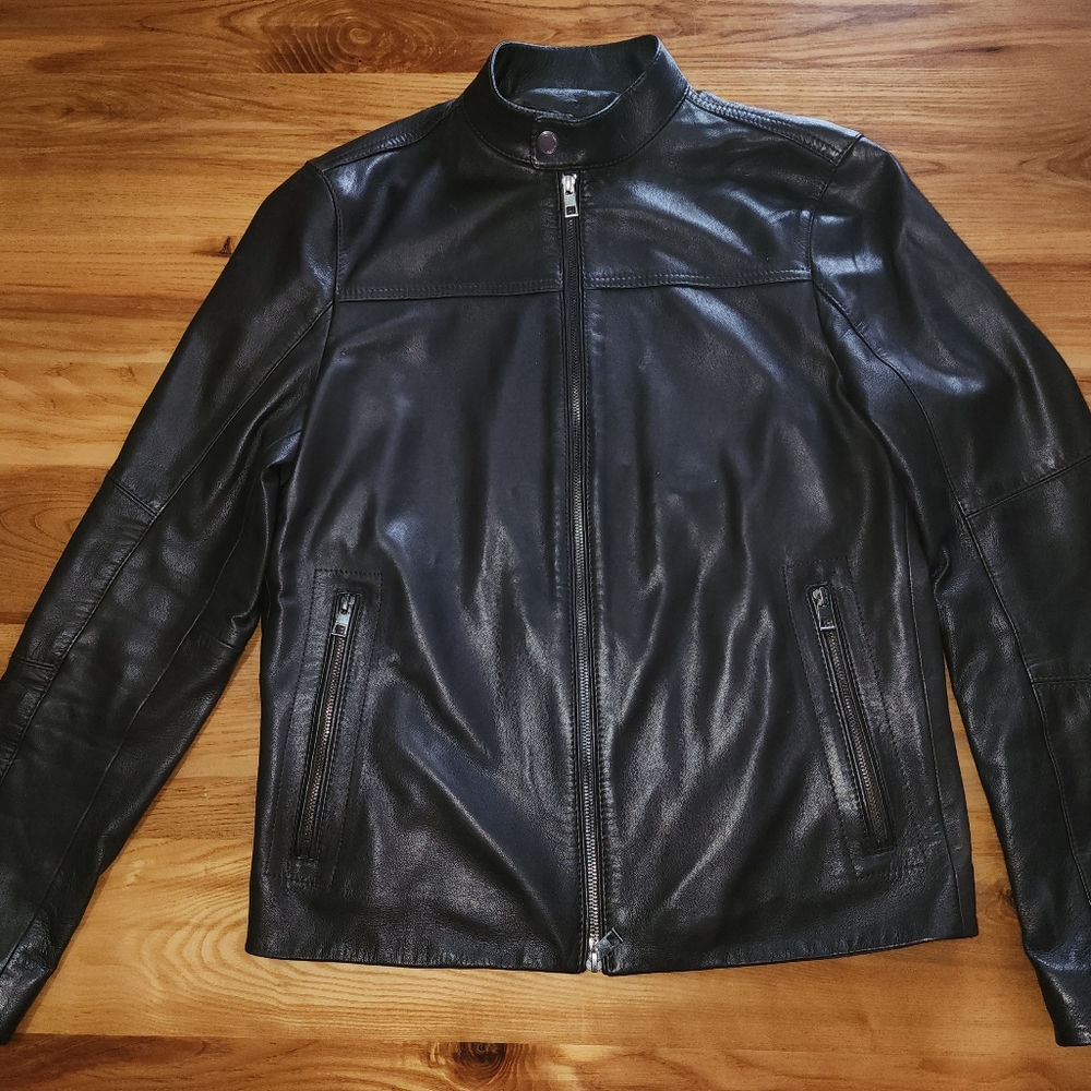Michael Kors Faux-Leather Jacket